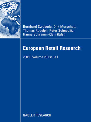 cover image of European Retail Research